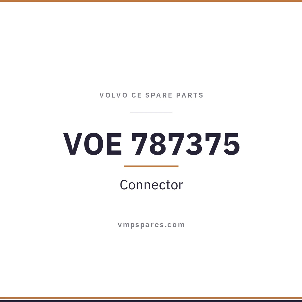 VOE 787375 – Connector