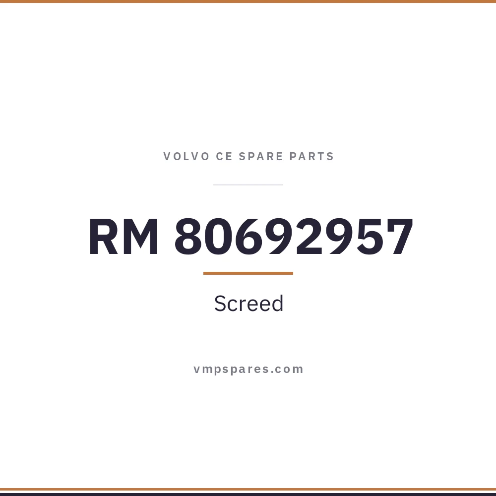 RM 80692957 – Screed