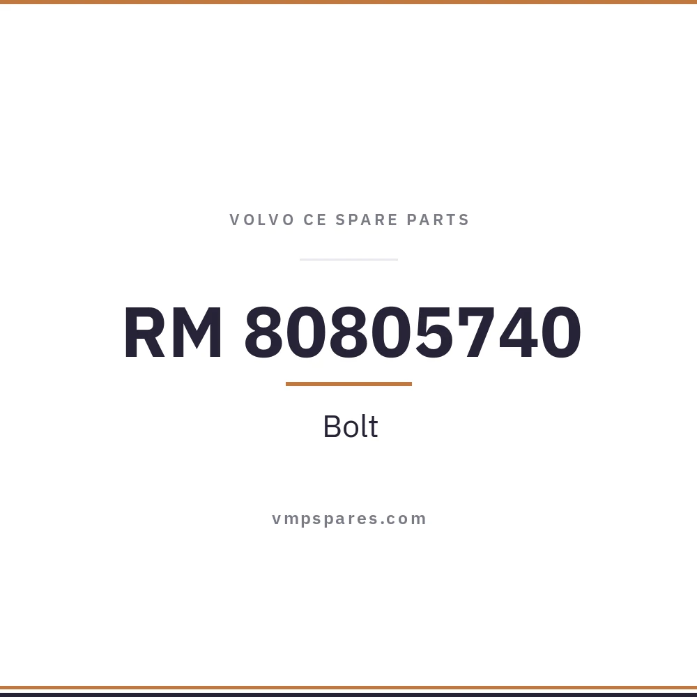 RM 80805740 – Bolt
