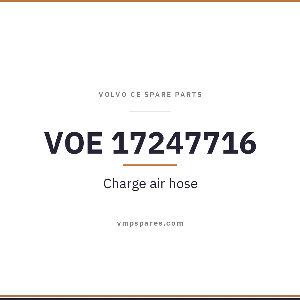 VOE 17247716 – Charge air hose