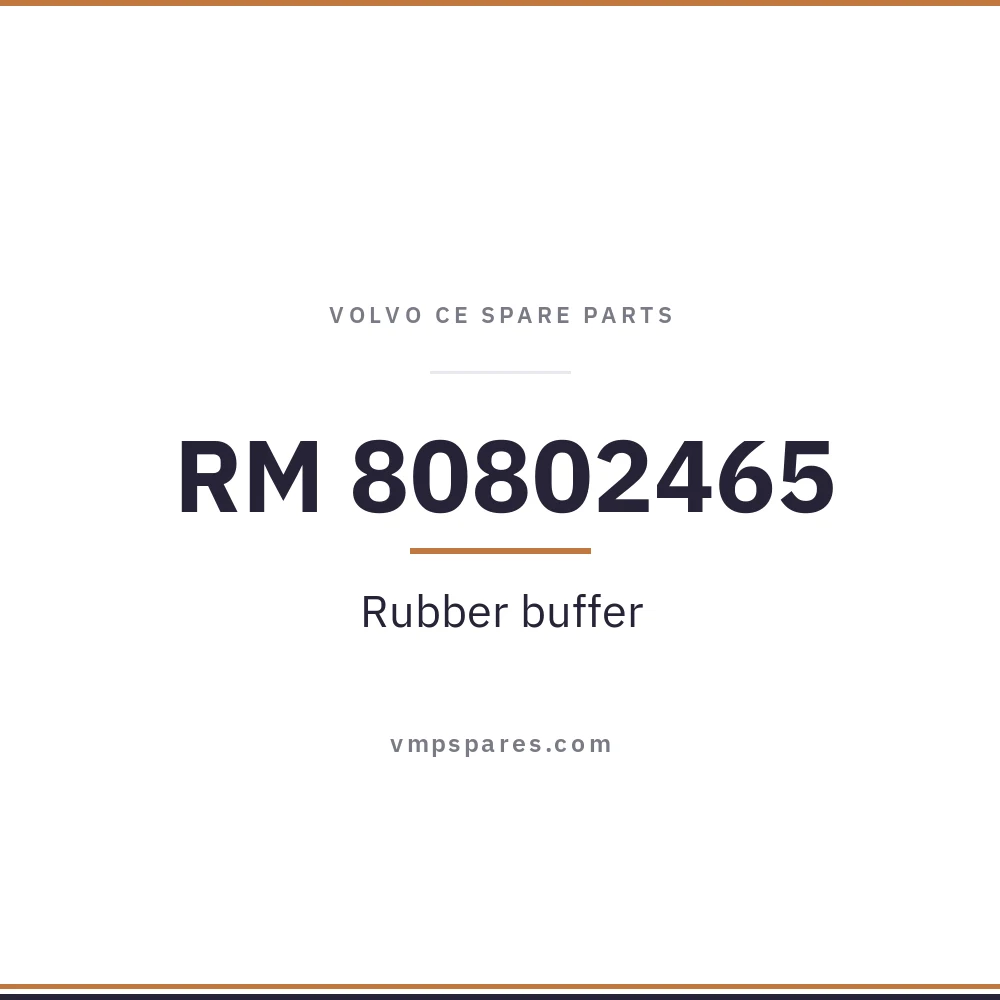 RM 80802465 – Rubber buffer