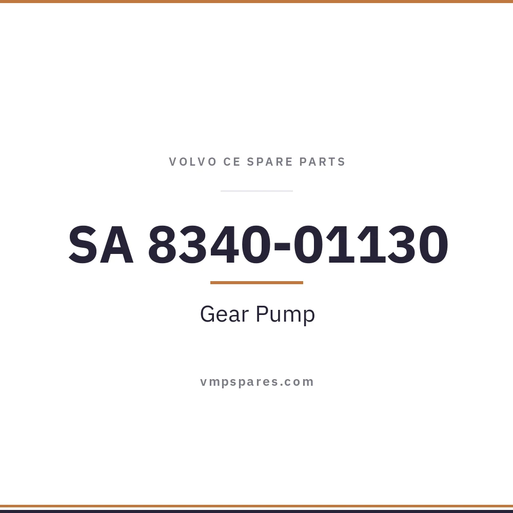 SA 8340-01130 – Gear Pump