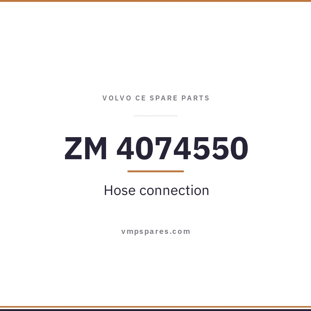 ZM 4074550 – Hose connection