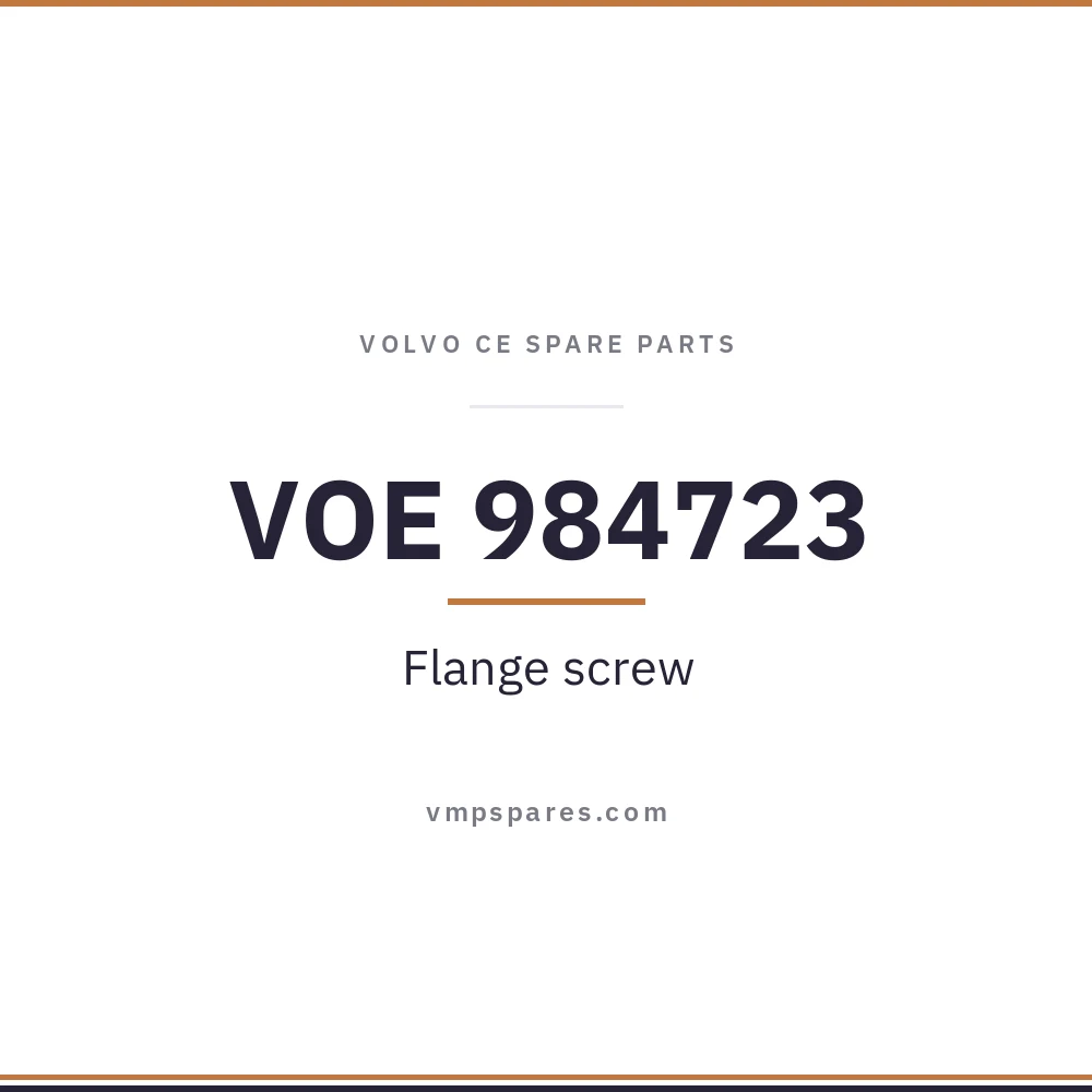 VOE 984723 – Flange screw
