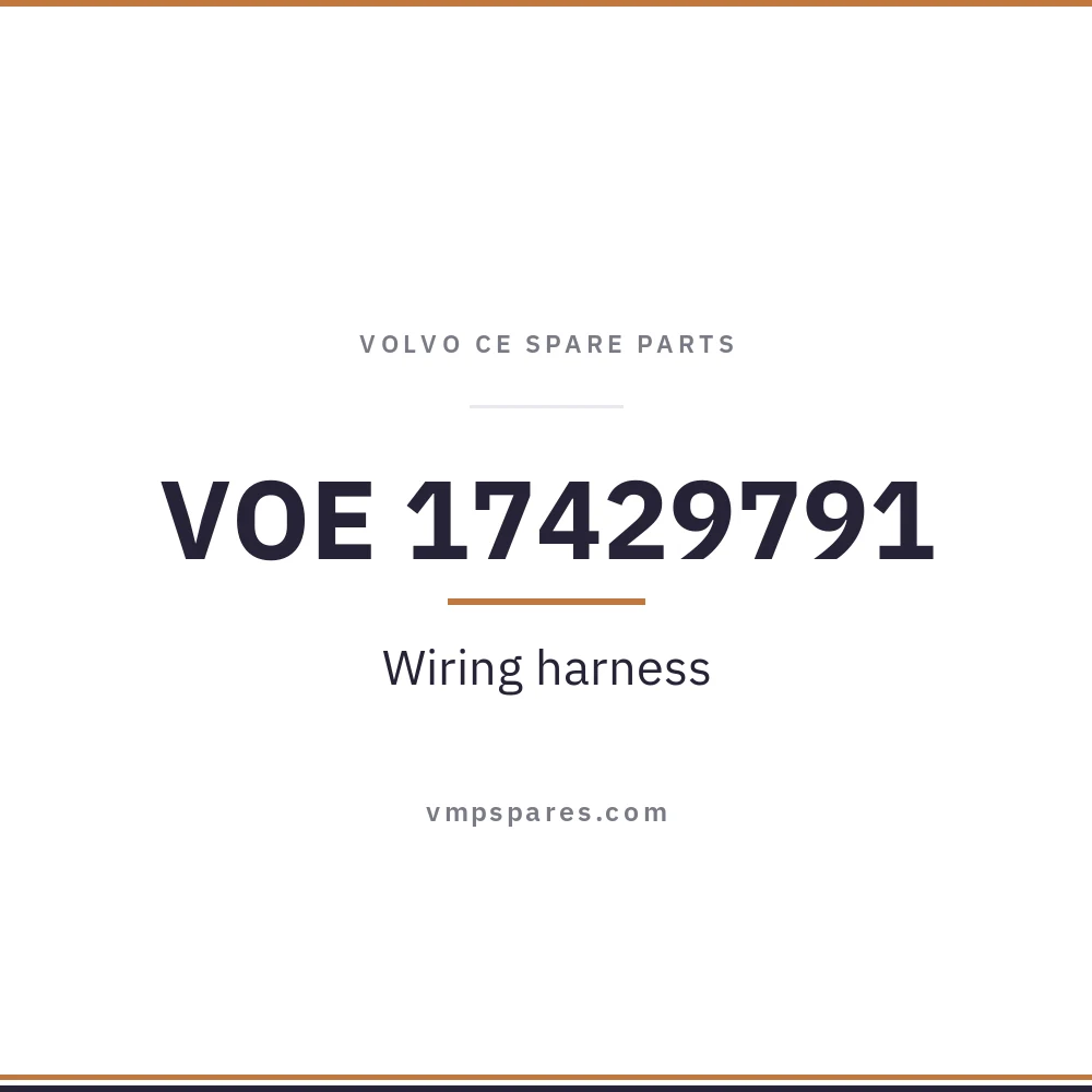 VOE 17429791 – Wiring harness