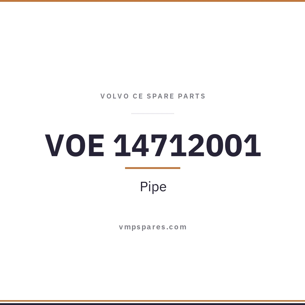 VOE 14712001 – Pipe