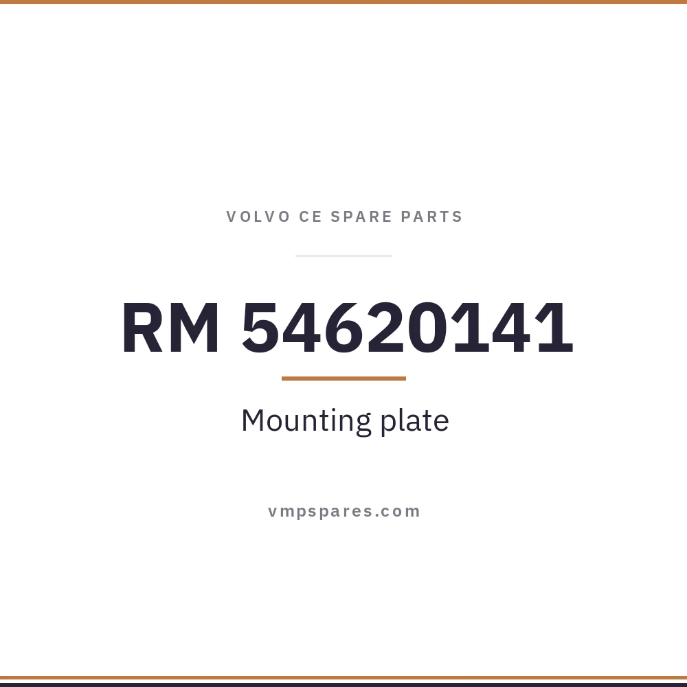 RM 54620141 – Mounting plate