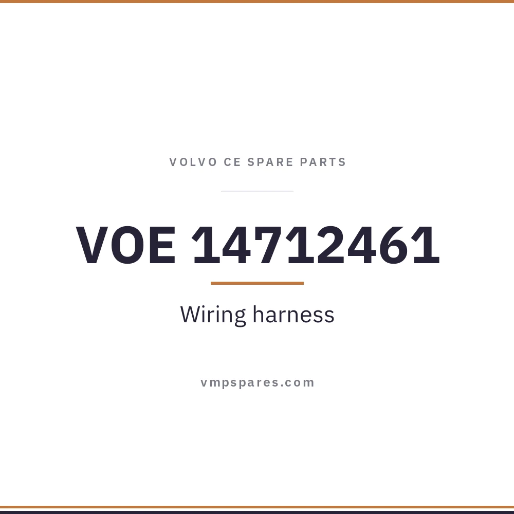 VOE 14712461 – Wiring harness