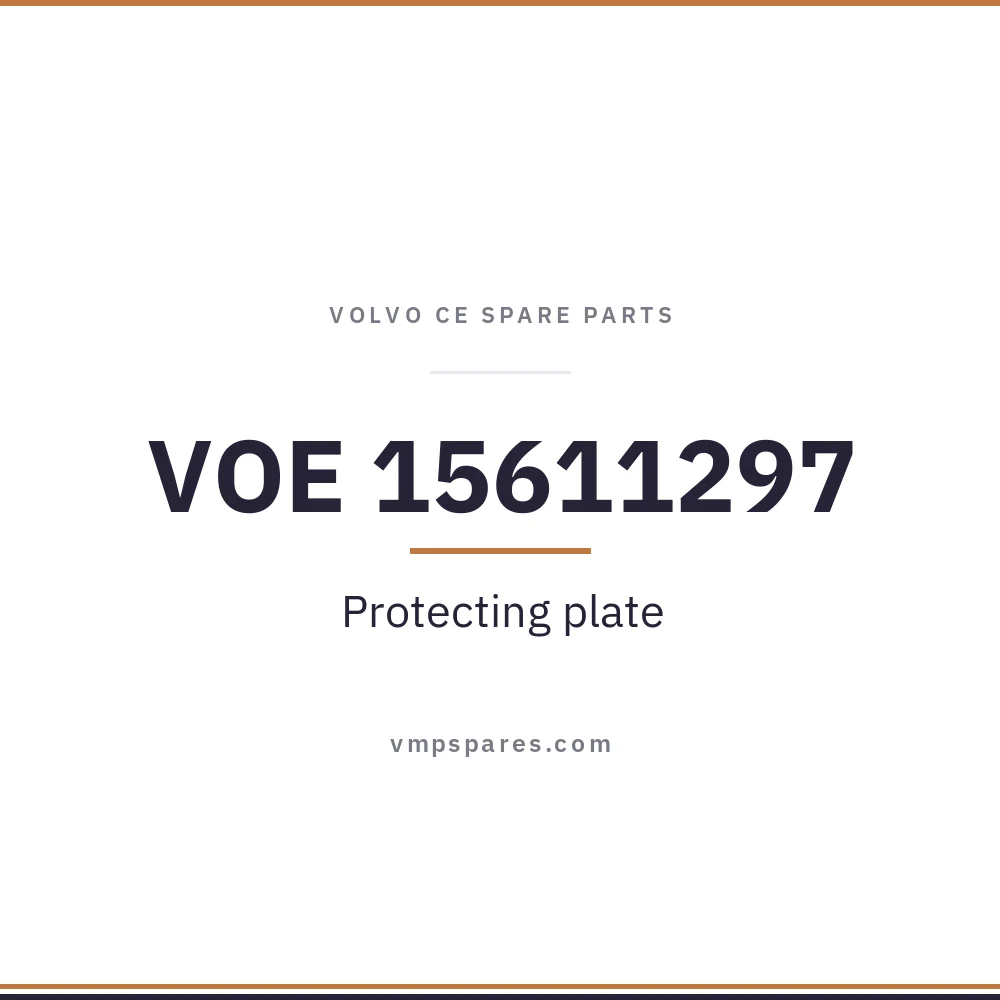 VOE 15611297 – Protecting plate