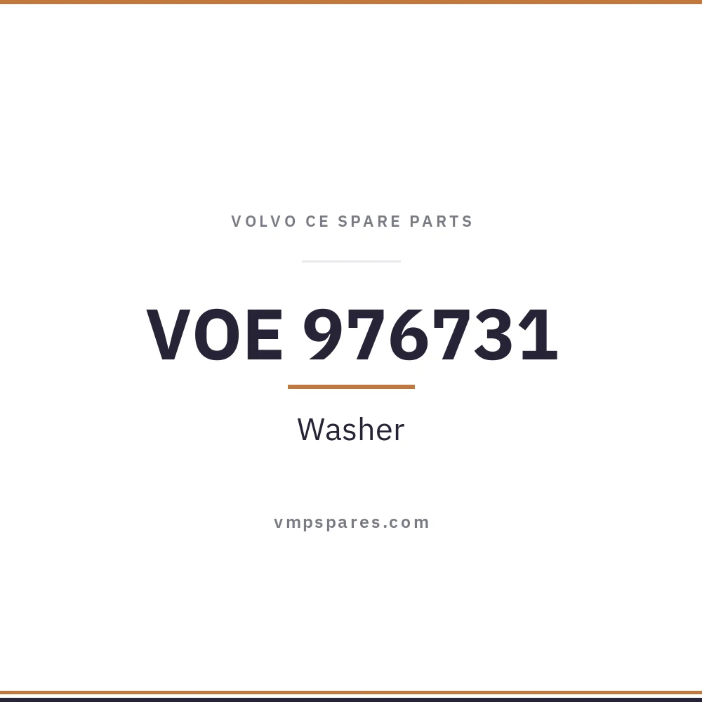 VOE 976731 – Washer