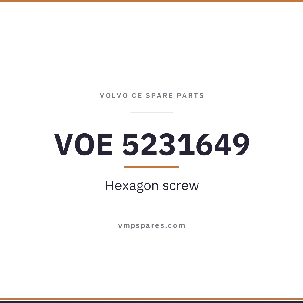 VOE 5231649 – Hexagon screw
