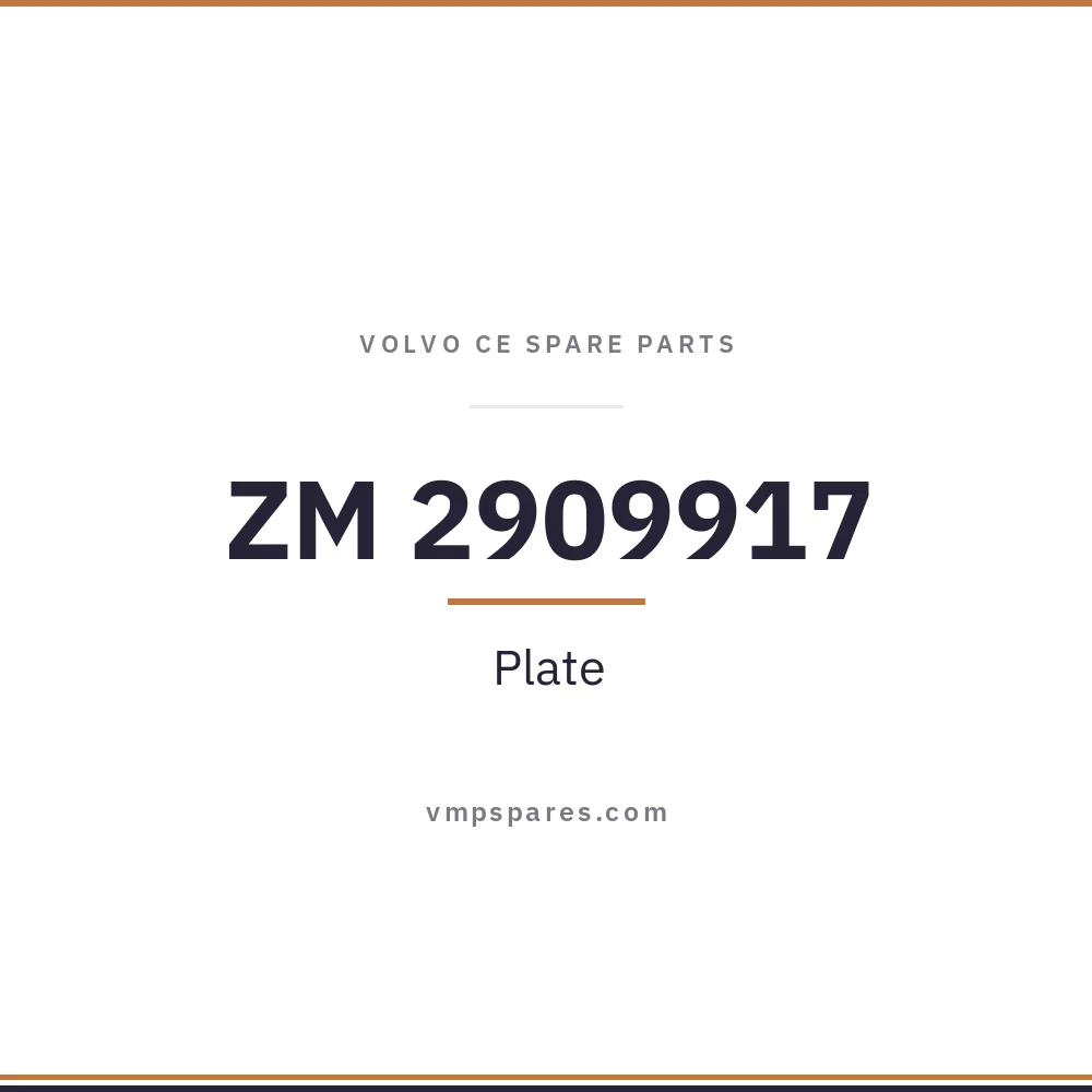 ZM 2909917 – Plate