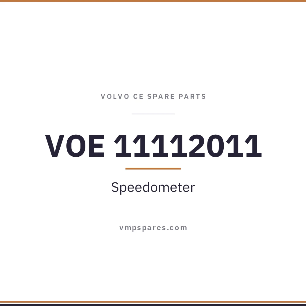 VOE 11112011 – Speedometer