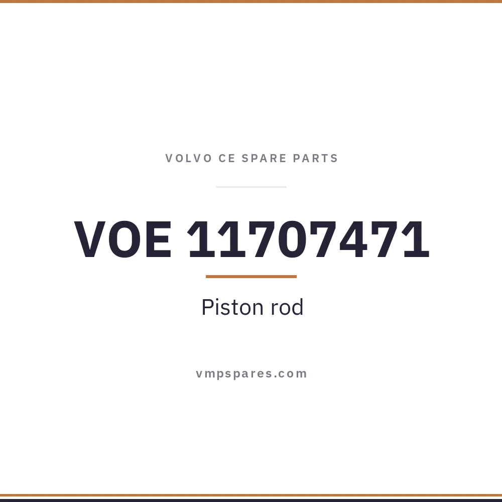 VOE 11707471 – Piston rod
