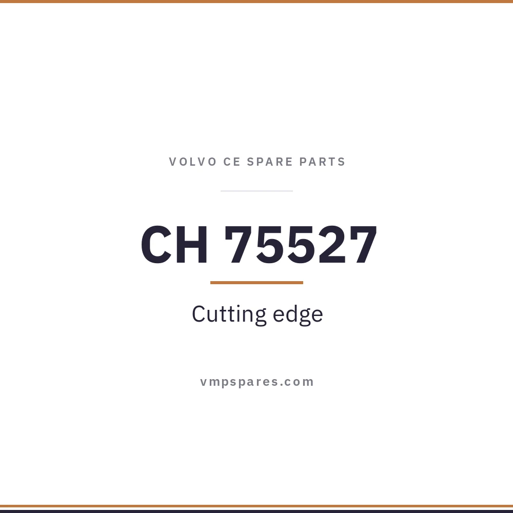 CH 75527 – Cutting edge