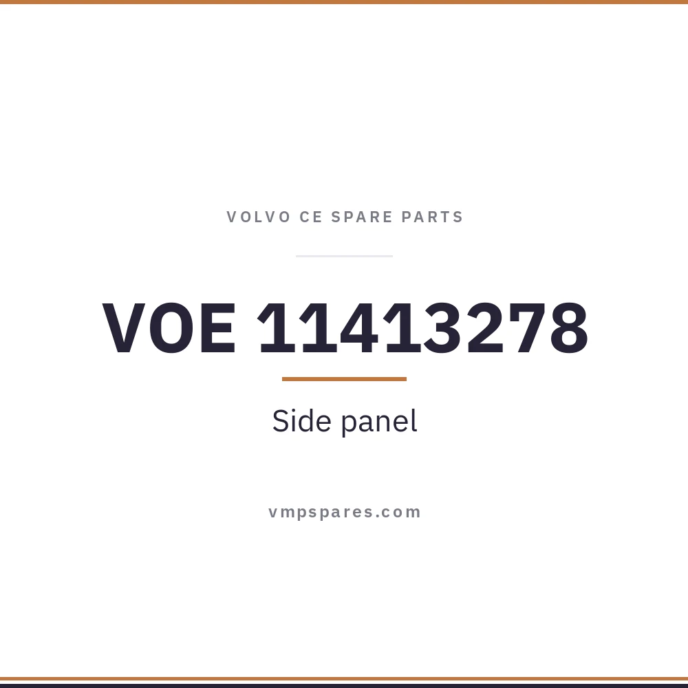 VOE 11413278 – Side panel
