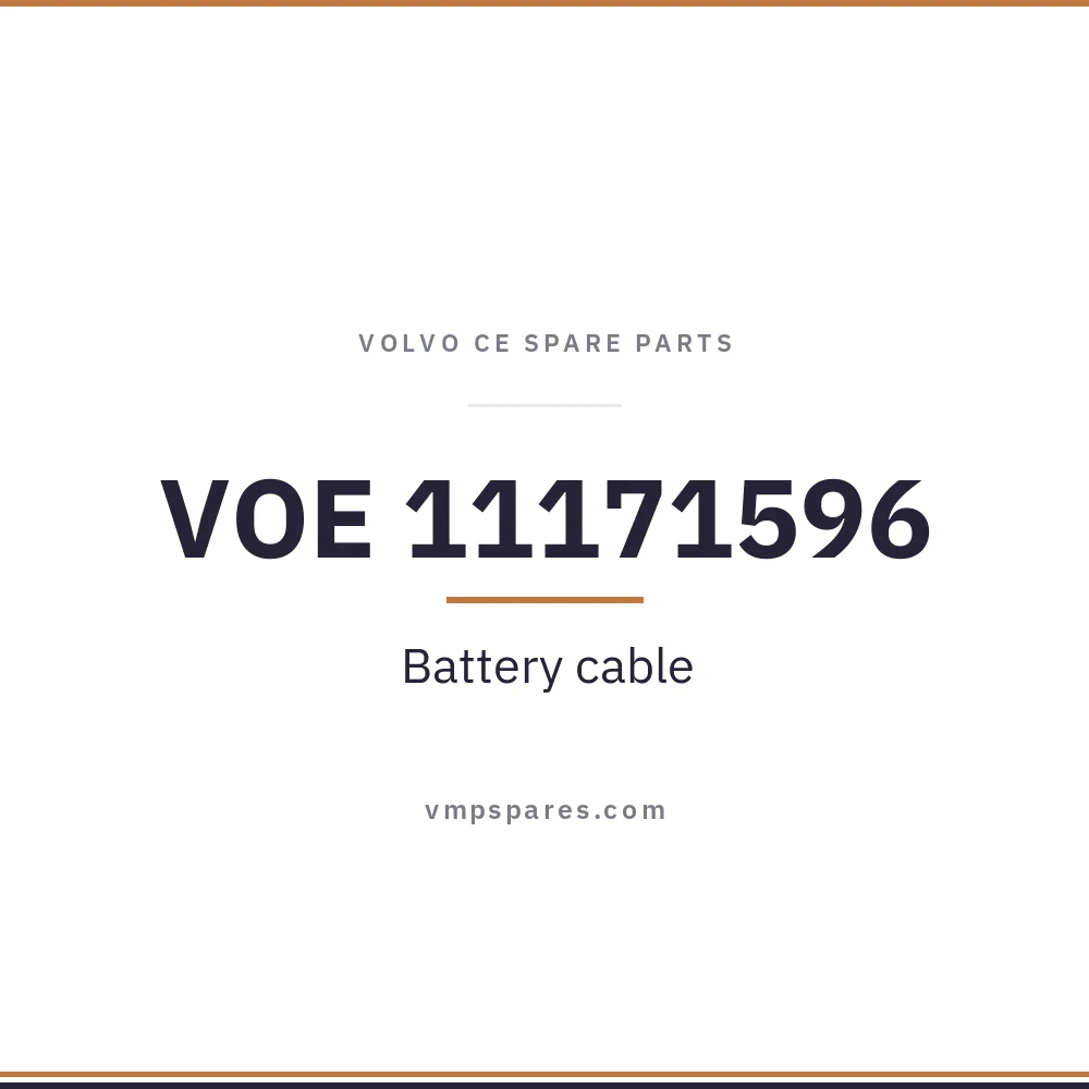 VOE 11171596 – Battery cable