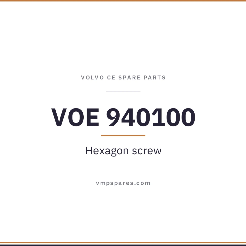 VOE 940100 – Hexagon screw
