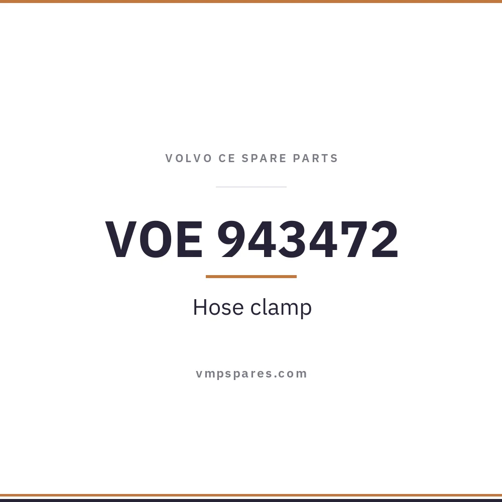 VOE 943472 – Hose clamp
