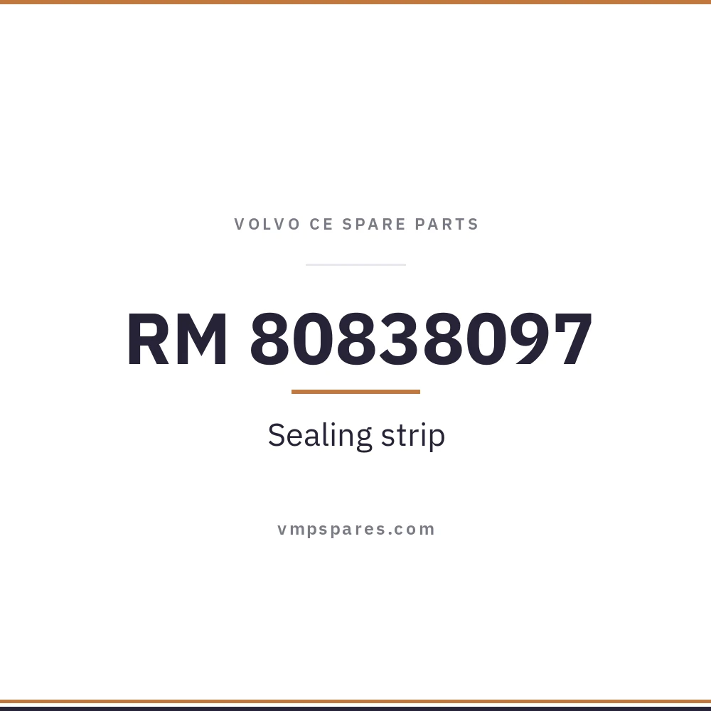 RM 80838097 – Sealing strip