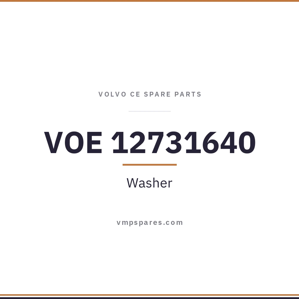 VOE 12731640 – Washer