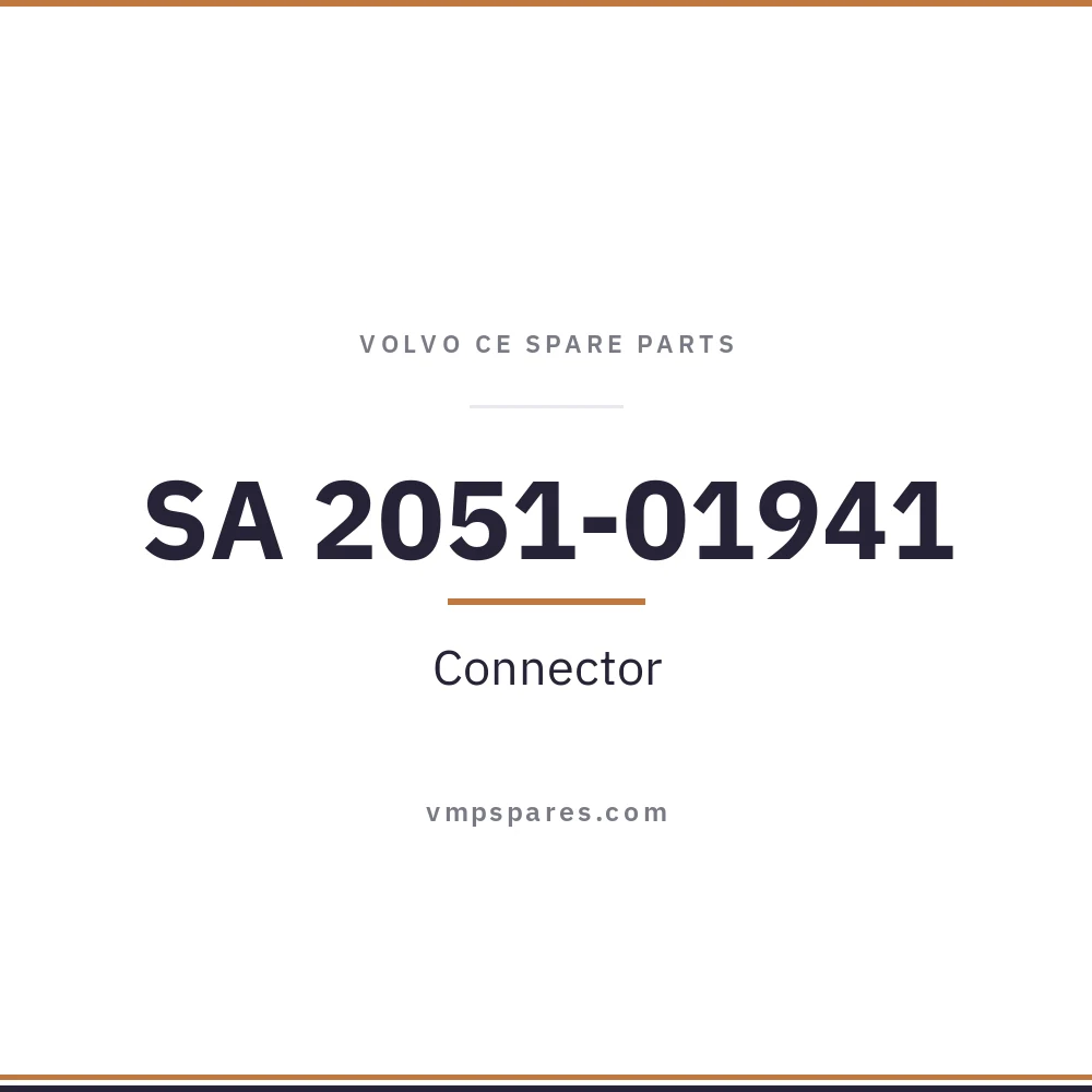 SA 2051-01941 – Connector