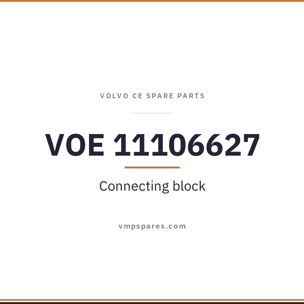 VOE 11106627 – Connecting block