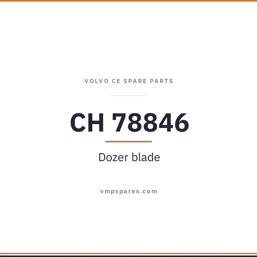 CH 78846 – Dozer blade