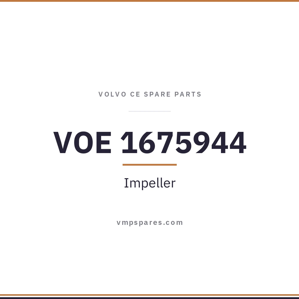 VOE 1675944 – Impeller