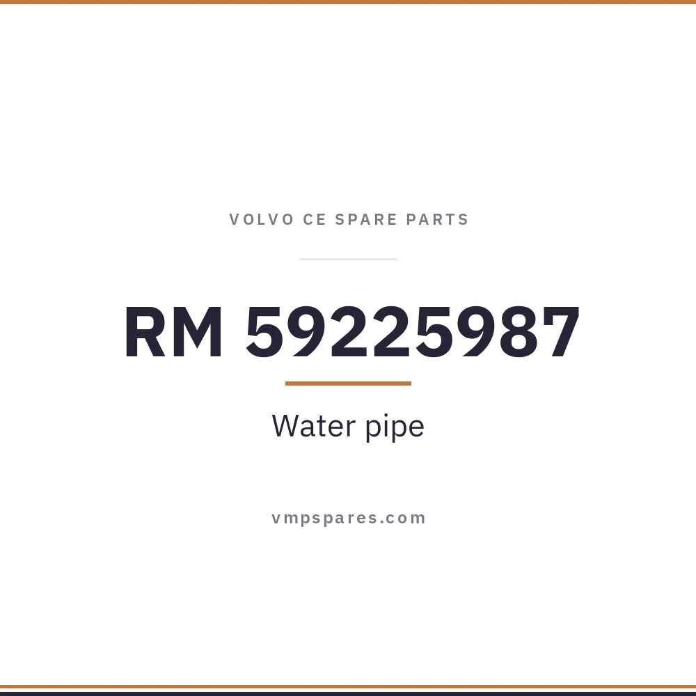 RM 59225987 – Water pipe
