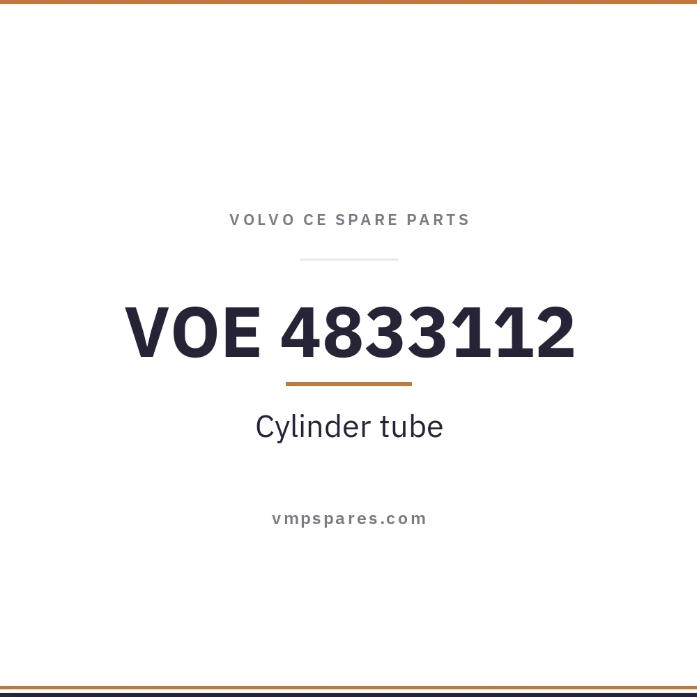 VOE 4833112 – Cylinder tube