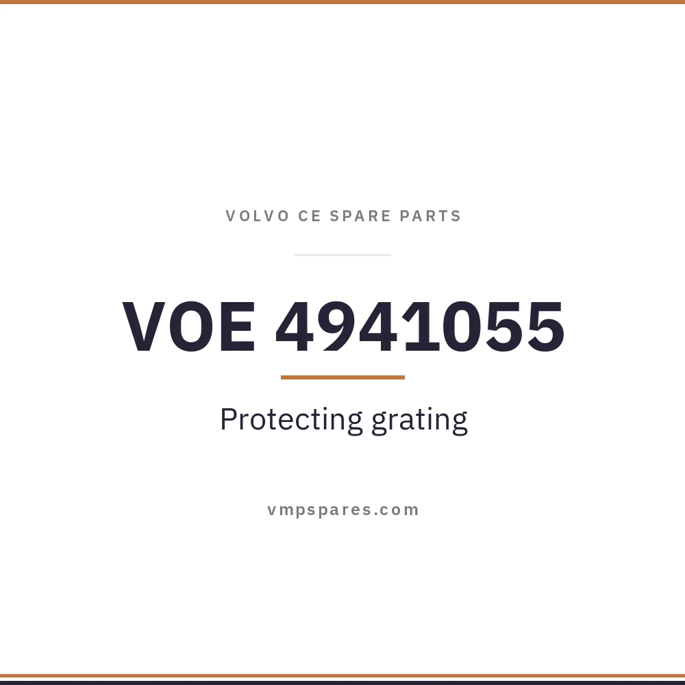 VOE 4941055 – Protecting grating