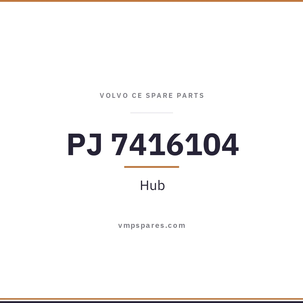 PJ 7416104 – Hub
