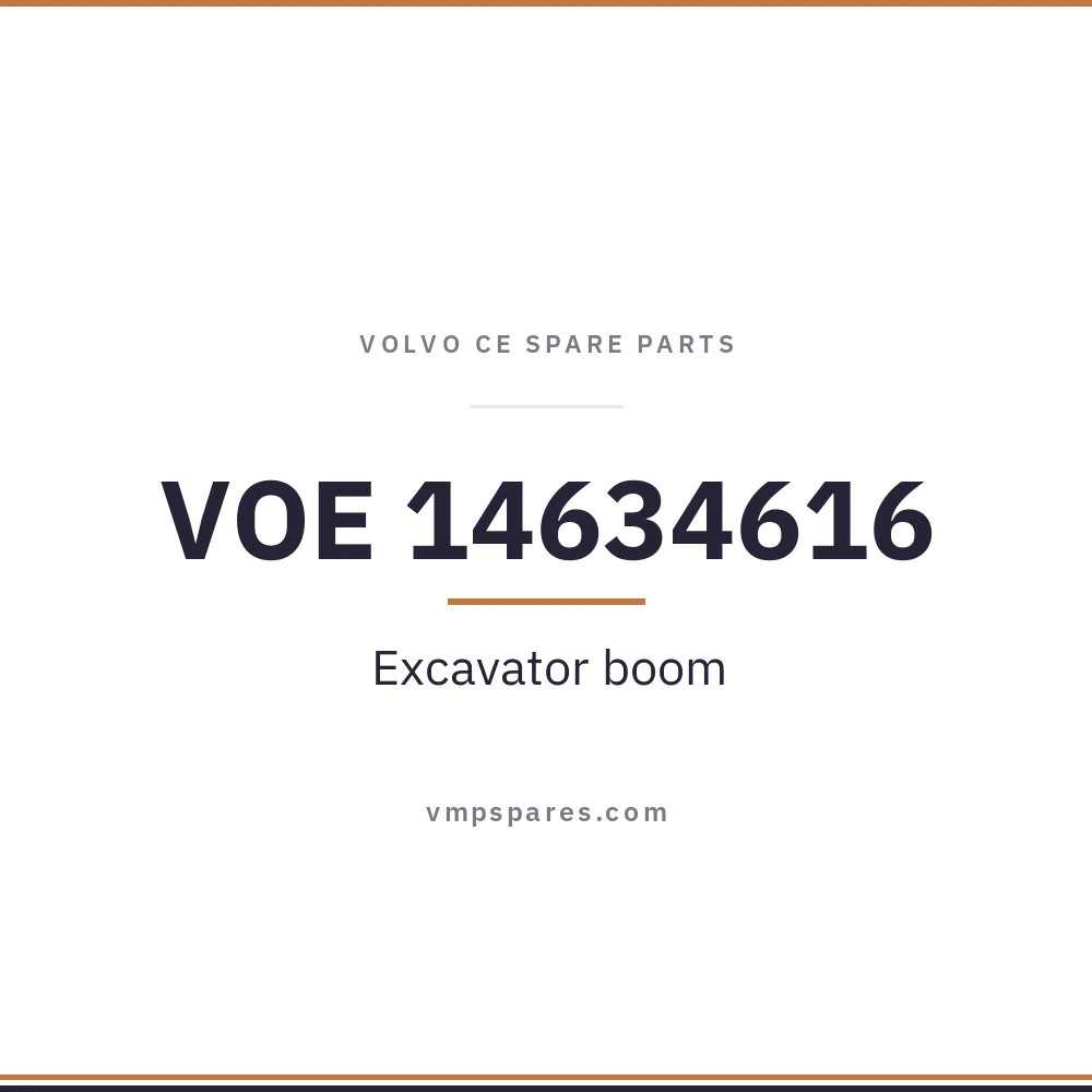 VOE 14634616 – Excavator boom
