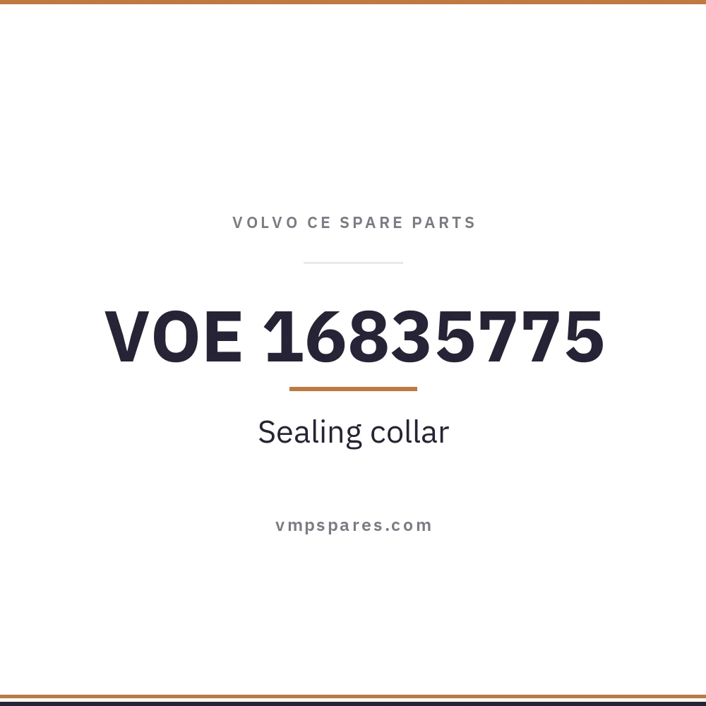 VOE 16835775 – Sealing collar