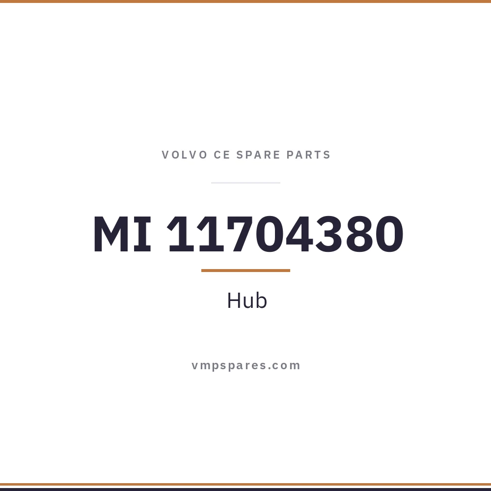 MI 11704380 – Hub