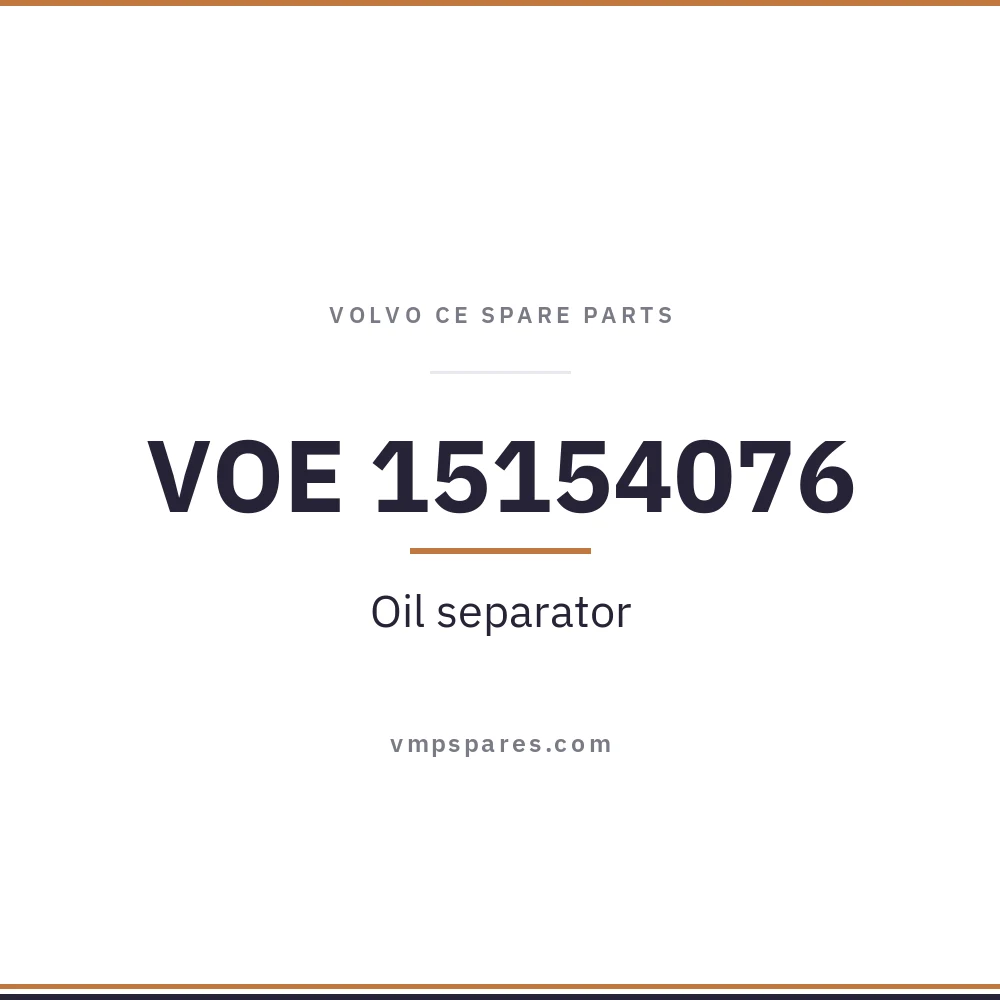 VOE 15154076 – Oil separator