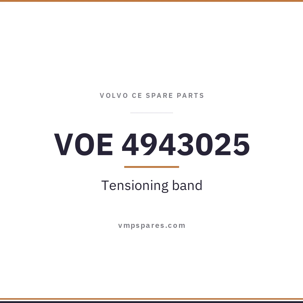 VOE 4943025 – Tensioning band