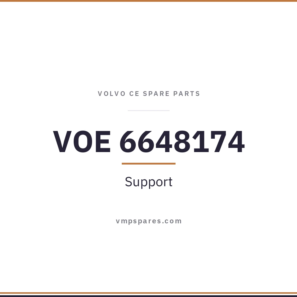 VOE 6648174 – Support