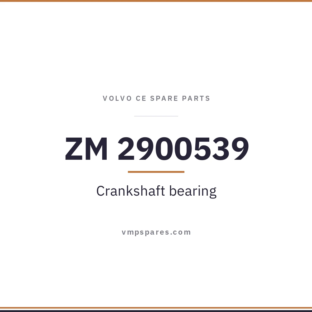 ZM 2900539 – Crankshaft bearing