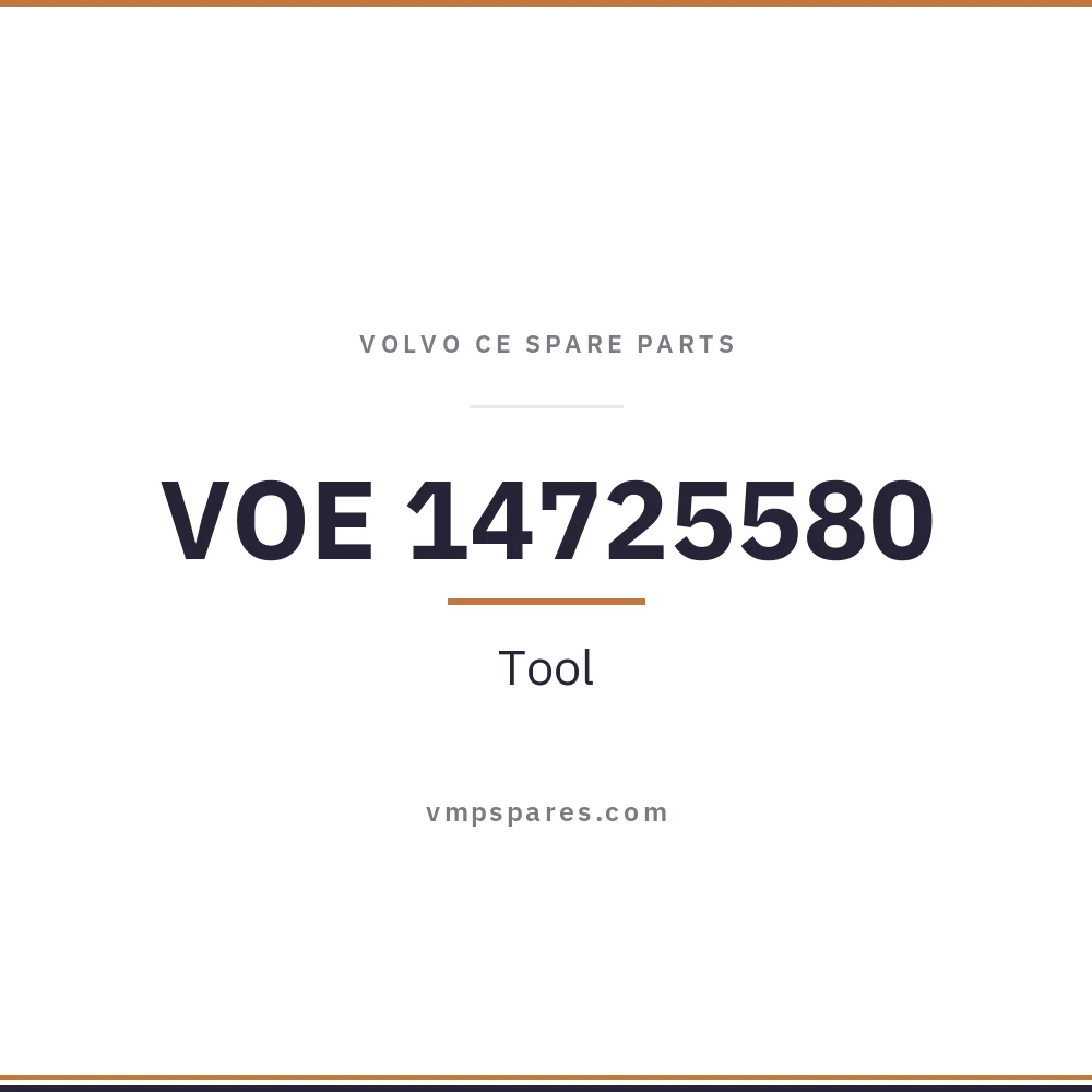 VOE 14725580 – Tool