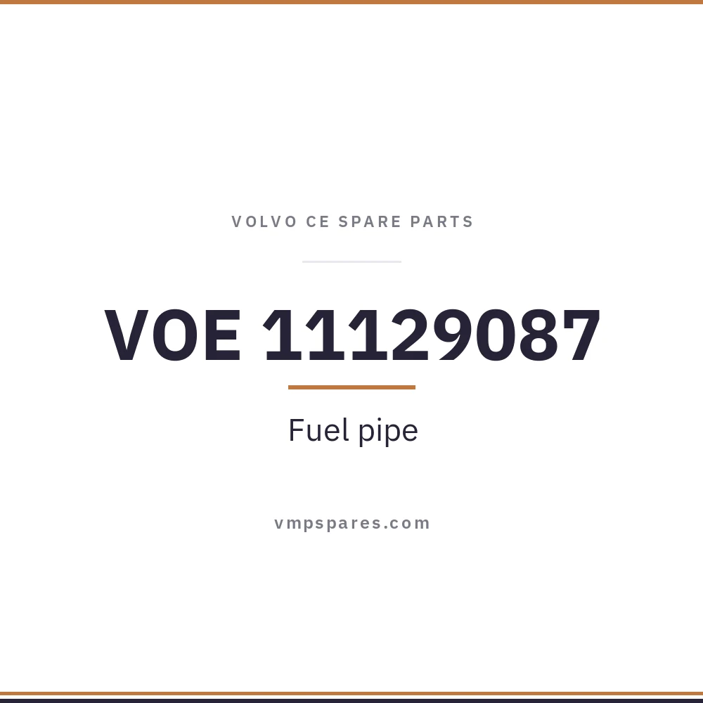 VOE 11129087 – Fuel pipe