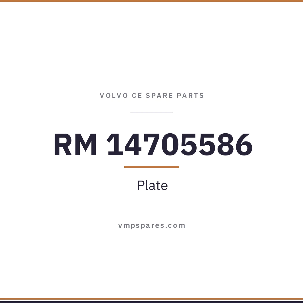 RM 14705586 – Plate