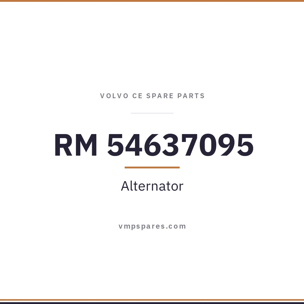RM 54637095 – Alternator