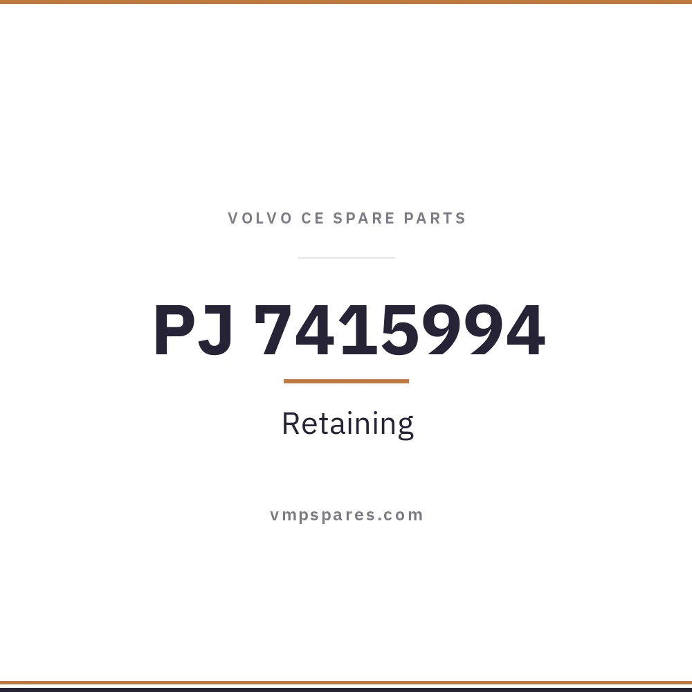 PJ 7415994 – Retaining
