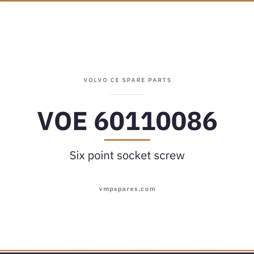 VOE 60110086 – Six point socket screw