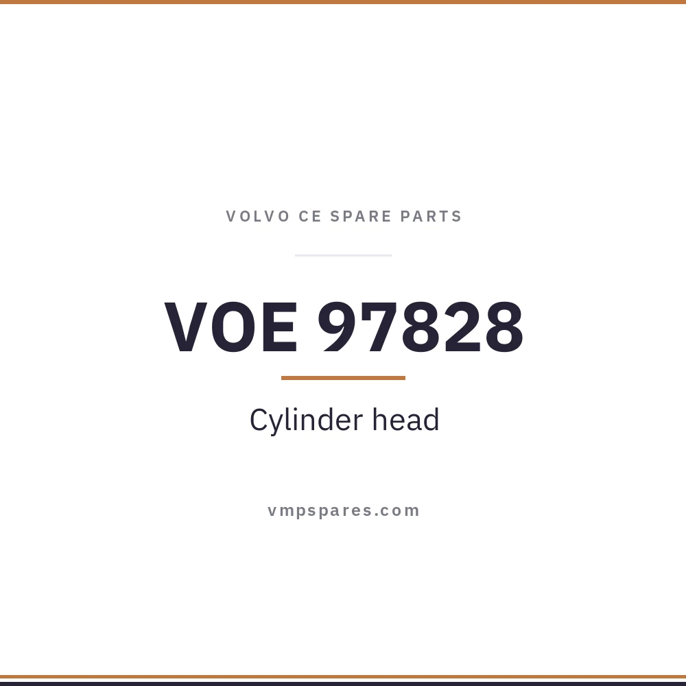 VOE 97828 – Cylinder head
