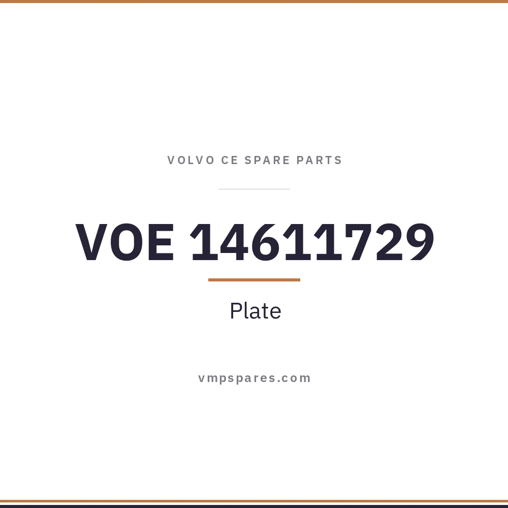 VOE 14611729 – Plate