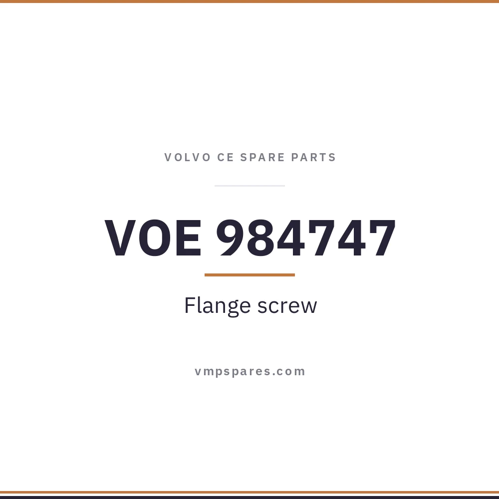 VOE 984747 – Flange screw