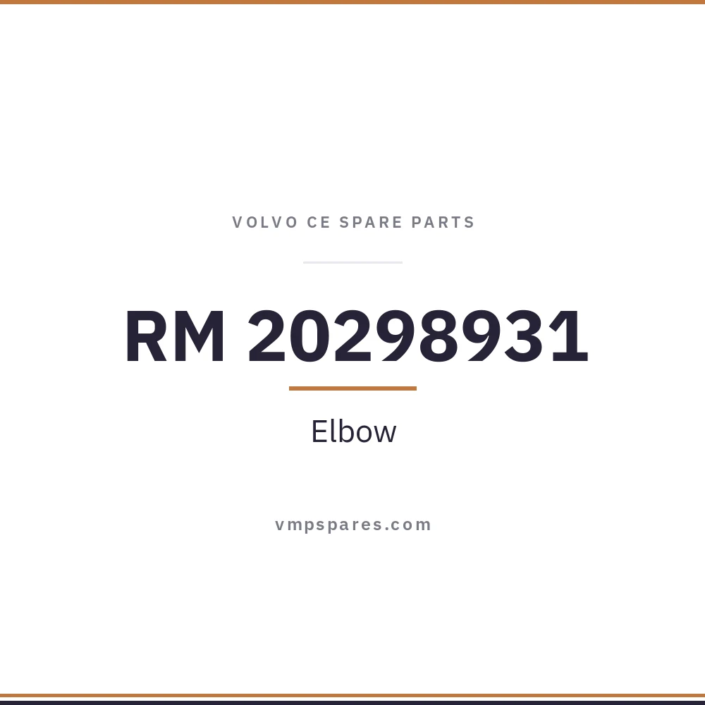 RM 20298931 – Elbow
